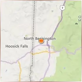 Bennington College Location Map