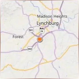 Liberty University Location Map Liberty University Location Map