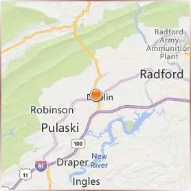New River Community College Location Map New River Community College Location Map