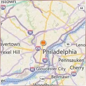 Temple University Location Map Temple University Location Map