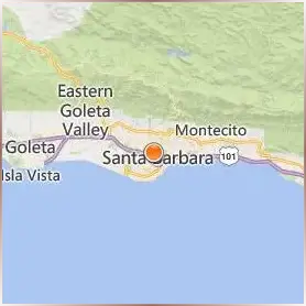 The Colleges of Law at Santa Barbara Location Map The Colleges of Law at Santa Barbara Location Map