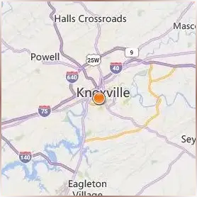 The University of Tennessee Knoxville Location Map The University of Tennessee Knoxville Location Map