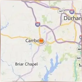 University of North Carolina at Chapel Hill Location Map University of North Carolina at Chapel Hill Location Map