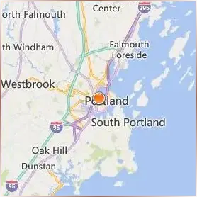 University of Southern Maine Location Map University of Southern Maine Location Map